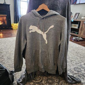 Gray Puma Hoodie